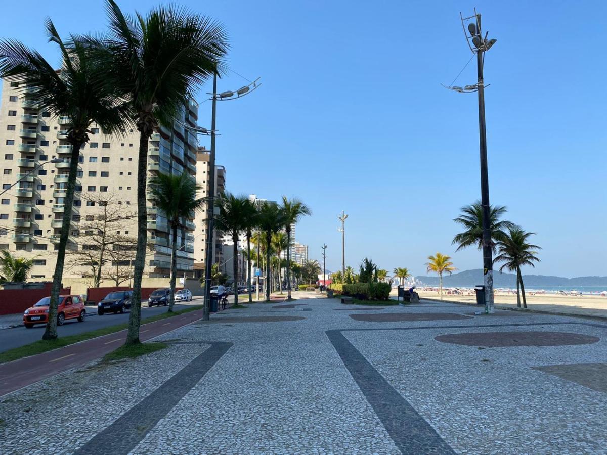 Apartamento Na Praia Grande - Aviacao Екстериор снимка